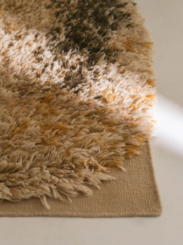 nanimarquina Alga Teppich ochre